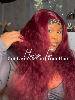 It was never hard yall ! 2025 we are learning how to do our hair ! 👀🙂‍↕️🤏🏽 .  #layeringhair #viralvideo #blackgirlhairstyles #cuttinghair #cuttinglayers #unice #unicewigs #blackgirl #hdlace #closureinstall #closurewig #blackgirl #layeredhair #closurewiginstall #fypage 