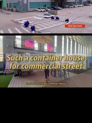 Such a container house for commercial street#CGCH #CGCH container house#CGCH house#CGCH Modular house#CGCH Prefab house #factory #export #outdoor #office #camp #farm #container house#expandable container house#tiny house#prefabricated house#capsule house#prefab houses#house container#container hous#container home#houses containers#tent #roof top tent#showers cabins#steel structure#container #portable house#modular house#tiny home#portable toilets#space capsule house#garden sheds#expandable house#shipping container#glass house#room divider#furniture #shower room