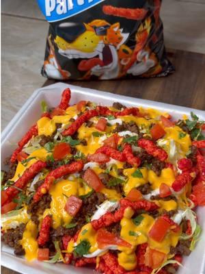 Flamin’ Hot Nachos!!!🔥🔥🔥🔥#Foodie #reels #nachos #flamin #hot #cheetos #tasty #mealsbydesha #foodtiktok #fypage #dinner #lunch #EasyRecipe #Recipe #goodeats @Chester Cheetah  