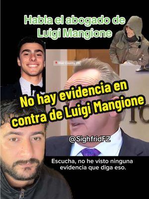 El abogado de Luigi Mangione habla. #suspect #ceo #healtcare #ceohealthcare #cvs #cvshealthcare #newyork #contest #sighfridfz #SighfridFZ2 #chicago #florida #texas #lasvegas #newyork #colorado #california #maryland #. #fyp #nosucciones #usa #usatiktok🇺🇸 #usa🇺🇸 #greenscreenvideo #greenscreen 