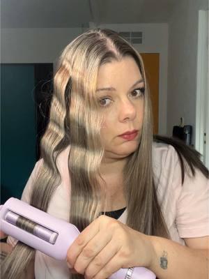 Hair waver #waves #hairwaver #waveyhair #hairstyle #curls #hairstyles #grwm #haircurler #amandaspretties #styling 