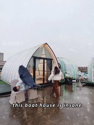 How about this boat house with fine decoration? Explore our Boat House factory! Seeking global distributors– message me for our catalog. #trianglehouse #boathouse #restaurant #camping #JCdome #factory #import #importer #mobilehome #tinyhouse #prefabhouse #capsulehouse #guesthouse #airbnb#Airbnbhost#manufacturing#manufacturer#glamping#glampinghouse