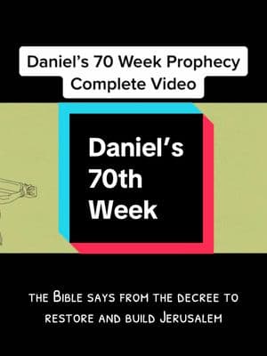 Daniel’s 70th week . . . ⬇️ Support! ⬇️ . 📫📫: PO Box 861, Queen City, Tx 75572 📫📫 . 🔥🔥🔥 ⬇️check out my books and support us at the link below⬇️ 🔥🔥🔥  . https://www.theadventtruth.com/ . ➡️ Leave a gift on my videos. . ➡️ Hit the subscribe button in my profile! . ➡️ Subscribe on YouTube! youtube.com/@TheAdventTruth . **tag, share, & follow!**  . . .. .. #Jesus #christiantiktok #christian #biblestudy #bibleprophecy #bible #Sabbath #tencommandments #fearGod #obeyGod #ifyeloveme #10commandments #sda #sdatok #seventhdayadventist #theadventtruth 