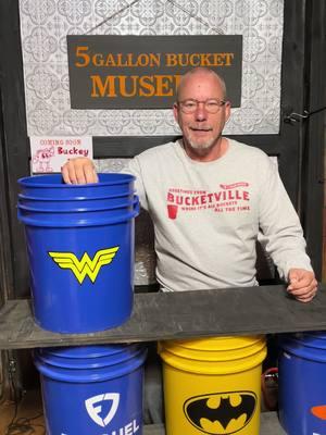 Wonder Woman shows up to Bucket Battle. #4thbest #Bucketville #5gallonbuckets #BBL #loveable #bucketlist #wonderwoman 