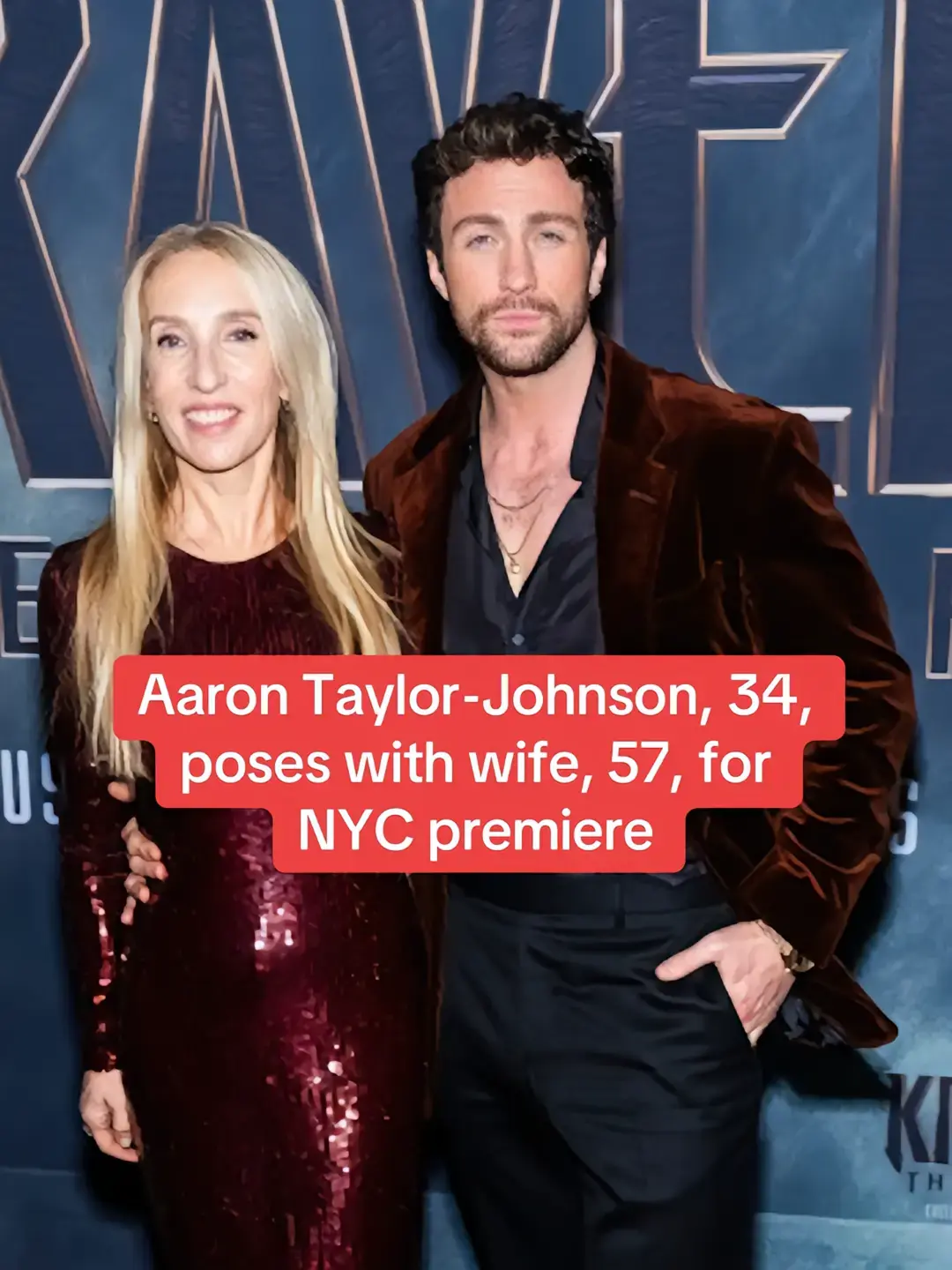 Aaron Taylor-Johnson dressed for the occasion as he joined his wife Sam Taylor-Johnson and her two eldest daughters at the NYC premiere of Kraven The Hunter on Tuesday. The Bullet Train actor, 34 — who recently revealed he gave up alcohol for two years while filming the upcoming action movie — crossed paths with other celebrities at the star-studded screening, such as Ariana DeBose. Sony's latest superhero film based on the Marvel comics is set to officially release in theaters later this week on Friday, December 13. Taylor-Johnson tied the knot with his wife Sam back in 2012, when Aaron was 22. The couple now share two children together, as well as another two from Sam's first marriage with her ex-husband Jay Jopling.  Read more at DailyMail.com  #aarontaylorjohnson #wife #children #redcarpet #married #actor 