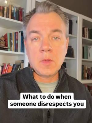 What to do when someone disrespects you  #Communication #communicationskills #communicationtips #bettercommunication #listen #listening #listeningskills #conversation #conversationskills #verbaljudo 