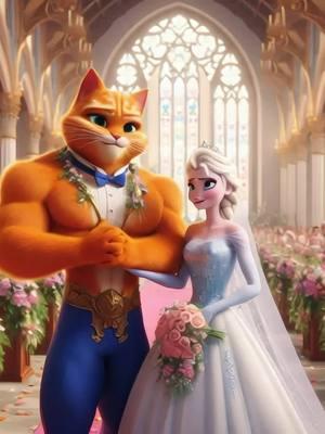 Do you like this ending?#elsafrozen #frozen #Elsa #cats #lovestory 