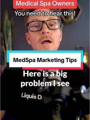 Big problem coming to the MedSpa industry. #medspa #medicalspa #marketing #medspamarketing 