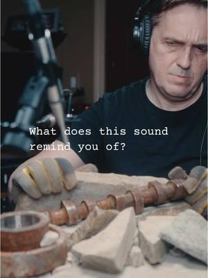 SOUND DESIGN 🎧⚙️ for movies filmmaking effect producer trailer cinematic. #cinematic  #sounddesign #gamedev #producerlife #foley #recording #composer #sound #audio #microphone #asmr #producer #editing #microphone #rocks #stone 