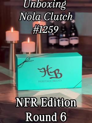 Unbox NFR Edition Round 6 with me. 💋 #HeritageBrand #OrdinaryWontDo #NFREdition  #NFR #NFRFashion #RodeoFashion #WesternFashion #WesternAesthetic #OldMoneyWestern #WesternPurse #TooledPurse #WesternLuxury #HandcraftedLuxury #LimitedEdition