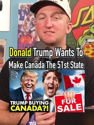 CANADA To Become The 51st State?! Trump Thinks So! #fyp #president #usa #canada #trump #world 