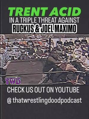 Ruckus COULD GO..    CZW BEST OF THE BEST - MAY 19, 2001    Go check us out on YouTube @ Thatwrestlingdoodpodcast (LINK is ALWAYS in the BIO!!!)..  Don’t forget to LIKE, COMMENT, SHARE & FOLLOW.. . . . .  #trentacid #ruckus #joelmaximo #czwwrestling #czw #combatzonewrestling #combatzone #indywrestling #indywrestlingmatters #indywrestler #prowrestling #thatwrestlingdood #luchalibre 