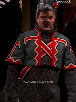 Oh they sold it alright 😅 #TwoAndAHalfMen is streaming now on Peacock. #CharlieHarper #Wicked #Costume