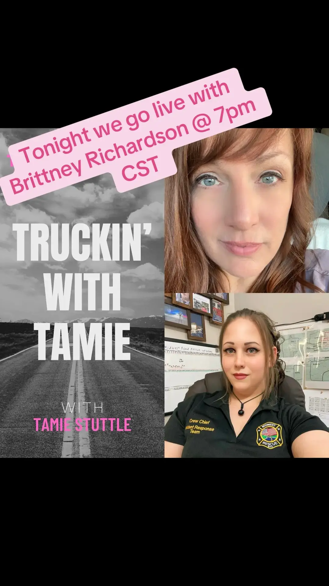 @Truckin’ with Tamie @Brittney Richardson #trucking #truckinwithtamie #truckertok #femaletrucker #ladydriver #trucktok #coffeebean #truckersoftiktok #womenintrucking #womenintransportation #podcasr #midwestroadrescue #powerfulwomen 