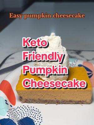 This creamy pumpkin cheesecake is low-carb,easy to make,and packed with all your favorite fall flavors! ##pumpkin##pumpkinseason##pumpkinspice##pumpkincheesecake##cheesecake##cheesecakerecipe##ketofriendlyrecipes##ketodessert##ketocheesecake##lowcarb##lowcarbrecipes##lowcarbdiet##healthyholidays##easydessert##EasyRecipes##almondflour##monkfruit##whippedcream##christmasdessert##christmasdesserts##falldesserts##dessertideas##easydessert 