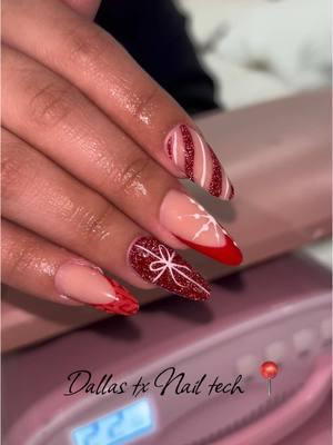 Book your xmas ❤️@_nailsbyannette_ ♡  ♡ ♡  ♡ ♡  ♡ #dallasnailtech  #nailtechindallas #mesquitenailtech #dallasnails #dallas #mesquite #75227 #75227nailtech #dfwnailtech #dfw #dallastx #nails #nailtech #nailartist #3dnails#frenchtip #fypシ゚viral #