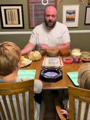 Rolling for Dinner is always a hit with these two. But no jalapenos! #rollfordinner #taco #tacotuesday #taconight #dnddice 