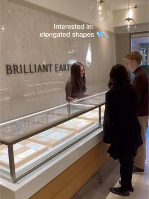 POV you come to the Brilliant Earth showroom for an engagement ring appointment. Which ring is on your wishlist? 🎁  #engagementring #holidayproposal #diamondrings #brilliantearth 