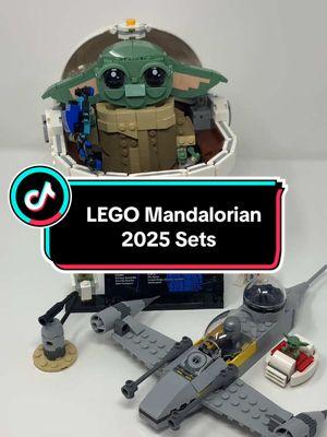 LEGO Mandalorian 2025 Sets Early Review  .  Special thanks to the LEGO Ambassador Network for sending me these sets to review. #rlfm #gifted  . . Follow @scdude1999 for more LEGO content . . #lego #scdude1999 #afol #minifigures #minifigs #legocollection #legocollector #legotiktok #legotiktok 