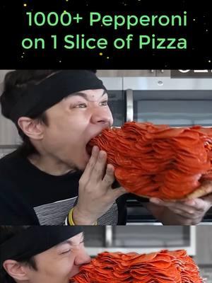 1000+ Pepperoni on 1 Slice of Pizza CHALLENGE #mukbang #foodchallenge #eatingbreakfast #breakfast #food #fyp #challenge #eating #eatingshow #viral #foryou #competitive #trending #MattStonie 