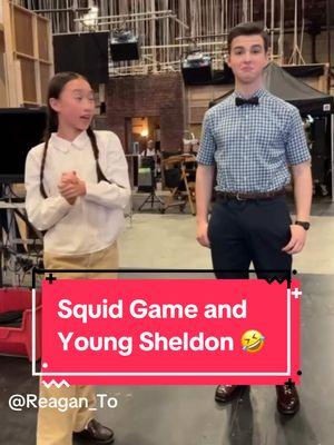 It’s time to play Squid Game with my student Young Sheldon @Iain Armitage the best actor i ever know 🥰  #reaganto #squidgame #squidgame2 #squidgameedit #redlightgreenlight #squidgamedoll #youngsheldon #youngsheldonedit #painisthebestteacher #voiceover #squidgamechallenge 