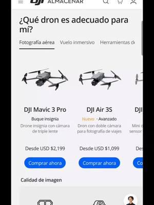 No lo quiero! lo necesito🥲 dji mavic e cines#fy #dji #mavic2pro #mavic3pro #drones 