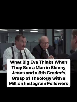 What Big Eva Thinks… #cwac #church #christianity #churchcomedy #superiortheology #christian 