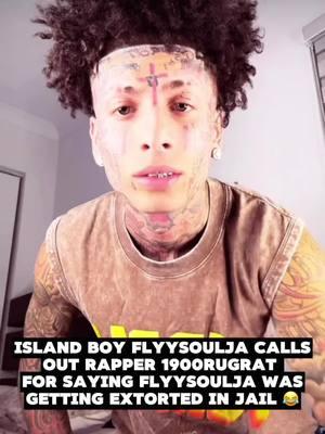 Island Boy Flyysoulja Calls Out Rapper 1900Rugrat  For Saying Flyysoulja Was Getting Extorted In Jail 😂 #flyysoulja #1900rugrat #flyysouljaspeakingfacts #flyysoulja1900rugrat #trending #therealspillentertainment #viral #darealspillentertainment #fyp #1900rugratflyysoulja #westpalm #1900rugratmusic #islandboys 