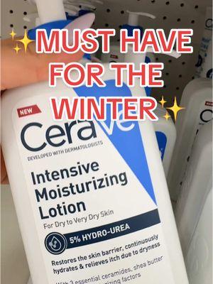 CeraVe intensive moisturizing lotion is a must have for dry skin! It’s on sale on TikTok shop with free shipping! #ceravepartner #cerave #ceravemoisturizer #affordableskincare #affordablemoisturizer #ceravelotion #affordablebodylotion #bodylotion #dryskintips #dryskinhacks #treasurefinds #TTSBeautyBesties #holidayhaul #skincare #affordablebodycare #ceraveintensivemoisturizinglotion  