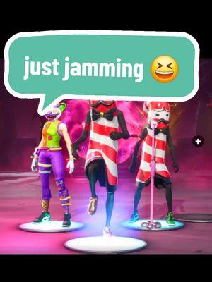 just jamming while we chill in lobby 😅  it was fun as heck. @DivorcedGrandpa   #gamertok #fortnite #jamtrack #fortnitejam #fortniteclips #twitchstreamer #fortnitefunny #GamerGirl  #streamer #fortnitedance #fortnitegirl #fyp #friends #fortnitelobby #pokerface 