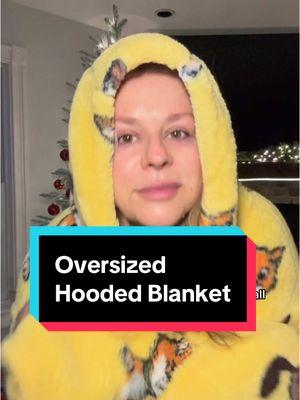 The oversized hooded blanket is a cozy, plush wrap with a spacious hood, perfect for warmth and comfort. #HoodedBlanket #CozyComfort #PlushWear #StayWarm #LoungeStyle #SnugLife #HomeComfort #OutdoorCozy #FashionableWarmth #BlanketLovers