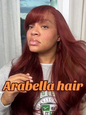 @Arabella Hair Official linked in bio #redhair #copperhair #wig #wigstyling #wiginstall #bang #wigtok #wiginfluencer #hairwig #lacewig #wigtutorial #blackgirlluxury 