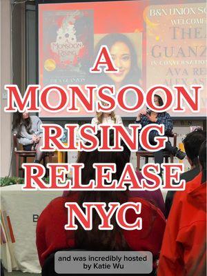 this was actually my first ever book signing!! ✨just living in atlantic canada things✨ Congratulations to @Thea Guanzon 🦋 for a successful release of A Monsoon Rising and good luck on the rest of your tour stops.  Thank you for an amazing panel @Katie Wu📚, @ava reid 🧚🏻‍♂️ & @Alex Aster 🫶🏻 Of course the night wouldnt have been as special without @TwinSunsBooks (thank you for letting me use some of your footage) & @cactuspearpaper 💕 #BookTok #bookish #thehurricanewars #amonsoonrising #avareid #alexaster #barnesandnoble #theaguanzon #nyc @HarperCollins Canada @HarperCollins @Barnes & Noble @Barnes & Noble Union Square 