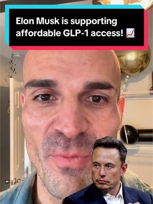 Elon Musk is supporting affordable GLP-1 access! 📈 #deny #defend #depose #unitedhealthcare #luigimangione #fyp #mounjarojourney #foryoupagе #tipsandtricks #fypシ #glp1medication #xybzca #gowiththefloa #doctorjones