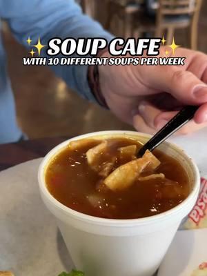 ✨🥣 ENTIRE CAFE DEDICATED TO SOUP (AND SANDWICHES) IN BURLESON🥣✨ #FortWorthLoveList // I’m here today to talk about my post passionate topic, soup. Is there anyone else that could eat soup once per day??  If this is you, let us turn you on to Stone Soup Cafe in Burleson. To be fully honest, the drive is far because of construction. I’d wait in mid-day traffic for it though, that is how good this place is.  Each day there are 2 soups available, plus an entire sandwich menu that is to die for. The bread is so soft and cloud like - I can’t explain it but the sandwiches are also not to be missed. There are 10 different soups available each week - check their website for the week’s lineup.  📍LOCATION // 333 SW Wilshire Blvd, Burleson, TX 76028 HOURS // Monday - Friday 8:30am - 3pm  Add it to the Love List 💕✨ #fortworth #fortworthtexas #soup #soupcafe #souprestaurant #fwtx #dfw #dfwrestaurant #burleson 