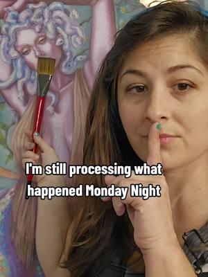 I'm still processing what happened on  Monday night. I mean, I'm not surprised. Creepy, disgusting men are emboldened right now, but I do think I impressed myself.  On Monday night, I witnessed a man assault 2 women multiple times. It started friendly enough with him drunkenly shoving his ass into my friend's lap and dancing. I asked her if she was comfortable with that and she said what most of us would have. "It's fine. He's just drunk."  Later he took it a step further and reached down and helped himself to a handful of her ass. When I say handful, I mean handful! HE REACHED AS FAR IN BETWEEN HER LEGS AS HE COULD AND SQUEEZED! Like a reverse, ghbtp. I saw her FREEZE. We always talk about fight or flight, but we don't talk enough about FREEZE. I asked if she was ok with that. I didn't wanna overstep after she seemed okay with the lapdance. But she said, he's a regular here. He always tips well. I could tell she didn't wanna rock the boat at work.  Anyone who knows me knows how hard it is for me to keep my mouth shut in the face of injustice, but I managed. THEN HE DID IT TO ANOTHER WOMAN!! I pulled her aside and asked if she was okay with that. AGAIN, frozen. She said "It's probably just a one time thing, I don't think he'll do it again. I'm ok."  But of course, he got away with it twice already, so he bumbled back over to her and helped himself to THIRD handful. Lingering, and leaning into her.  I SNAPPED! I can't remember the exact words I used but I put my hand on his arm and said something to the effect of "GET YOUR HANDS OFF HER ASS! SHE DOESN'T WANT YOU TO TOUCH HER LIKE THAT. IT'S GROSS. YOU SHOULD BE ASHAMED."  He was wide-eyed and looked around to the 2 women he had just assaulted. Pleading for them to let him off the hook. They didn't help him. I told him to stop looking at them. "DON'T LOOK AT THEM, LOOK AT ME! I'M THE CAPTAIN NOW"  Then his true nature came out. He started calling me derogatory names. I walked away because I have a pretty intense spit reflex and I didn't wanna lose control. Although a loogie in his eye wouldn't even come close to the assault he just committed.  Once he started yelling at me, everyone else at the bar perked up. All the men created a barrier and made sure he closed out his tab (he didn't leave a tip, of course) and then escorted him away.  That man is no longer allowed at this bar. Banned for life. But only because I spoke up. Once one person stood up to him, everyone else did too and we all came together to remove the problem.  It is almost 2025! If you see someone misbehaving speak out! A LOT of women have FREEZE responses as a survival instinct. Those women are relying on the people around them to help.  It's time for us women and benevolent <3  men to stand in our power and shine a light on the horrible things predators do in the dark. They thrive when we are silent. #witchy #feminism #freezeresponse #speakup #femininerising #wildwomen #sisterhood