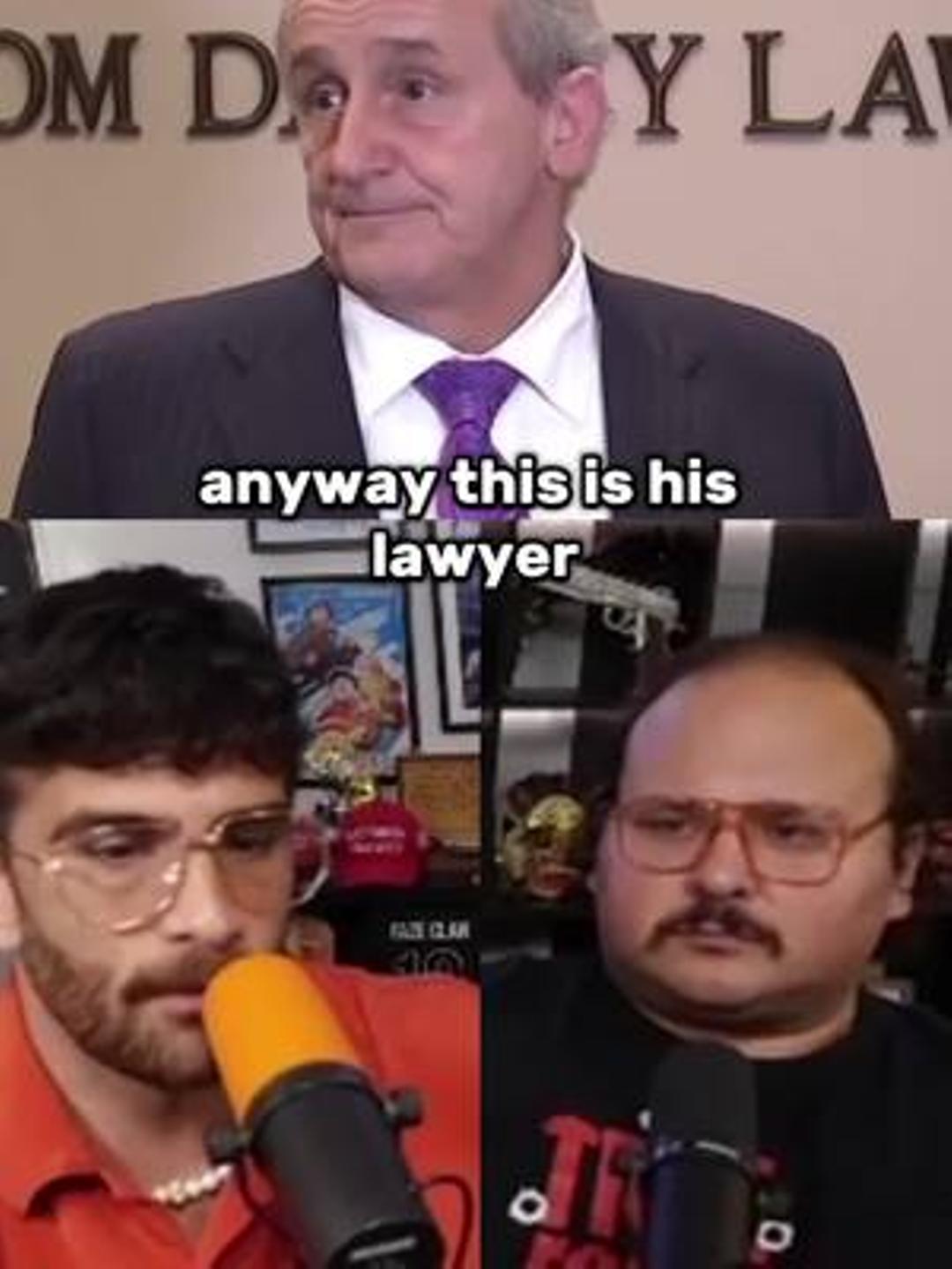 Hasan and Stavros react to Luigi Mangione's Lawyer #fyp #foryou #foryoupage #hasanabi