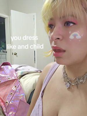 Ppl be like "thats very brave of you to wear" 🙃🫠  #fyp #pastelfashion #alt #fairykei #altfashion #pastelrainbow 