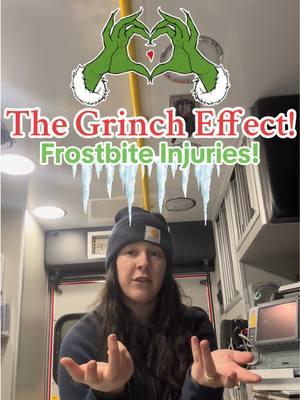 When frostbite hits, it’s all about reversing ‘The Grinch Effect’—saving tissues won small step at a time! ❄️💉 #Frostbite #EMS  #ems #emt #paramedic #paramedicsoftiktok #paramedicsophie #emstiktok #firstresponders #emshumor #ambulance #paramediclife #emtsoftiktok #paramedics #emslife #emtschool #hems #flightmedic #emergencymedicine #firefighter #mediclife 