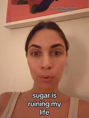 To be clear, obviously what’s ruining my life is not simply the sugar itself - it’s the effects the sugar has on my physical and mental health, which then drives addictive and destructive patterns of binging and craving, affects my sleep, etc. which results in me feeling bad in many ways which then impacts what becomes manifest in my life (if I feel bad, I will view my life + the people and events in it through a negative rather than a positive lens). In simpler terms, sugar is lowering my vibration and that negatively affects my life. Do with it what you will. #sugaraddiction #sugardetox #cuttingsugar #manifestingmoney #manifestinglove #sugaraddict 