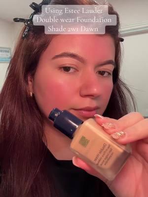 @Estée Lauder @The Estée Lauder Store feel like im not wearing a foundation!! #esteelauder #esteepartner #fyp #foundationhack #doublewearfoundation #latinasbelike #latinastiktok #fyp #parati #girls #humor #sigueme_para_mas_videos_asi #sephora 