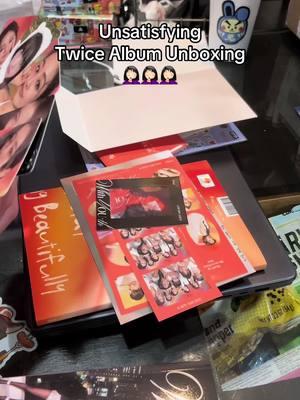 he’s still learning apparently 🥴 #twice #twicealbum #twicealbumunboxing #twicephotocards #twicepc #twicephotocard #kpop #kpopalbum #kpopalbums #kpopalbumunboxing #nayeon #jeongyeon #momo #sana #jihyo #mina #dahyun #chaeyoung #tzuyu 