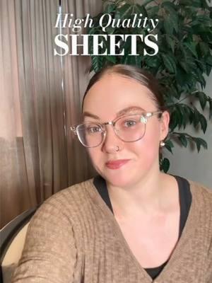 If you want the exact ones I recommend, they’re 🔗  #highqualitysheets #bestsheets #organiccottonsheets #slowfashionmovement #percalevssateen @WearPact 