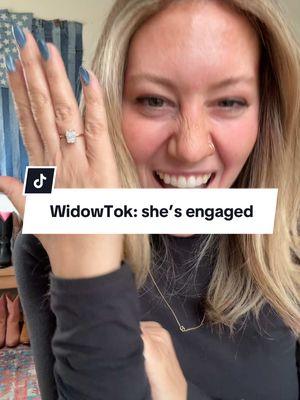 The loose hair on my arm is a paid actor #widowtok #widowtokwednesday #engaged #2ndmarriage 