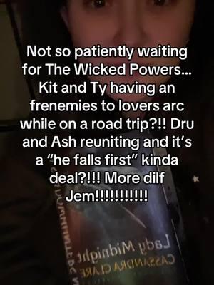 Heavy on the more Jem content part #shadowhunters #twp #thewickedpowers #tyblackthorn #kitherondale #drublackthorn #cassandraclare #books #BookTok 