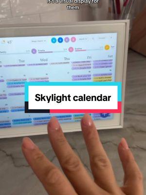 Replying to @rocket23fr Life with kids means endless schedules and activities—and no phones to keep the kids on teack becausw theyare little. @Skylight Frame It’s like a family command center that takes the pressure off Mom and Dad to remember everything. Everyone stays in the loop without the chaos. 🙌 #FamilyLife #SkylightCalendar #OrganizedChaos”#toptierdecember #creatorboostcamp #newyearnewaura#TikTokShopHolidayHaul #ttsstarcreator #ttslevelup #ttstakeover  #giftguide #ttsdelight #ttsdelightnow #tiktokshopcreatorpicks 