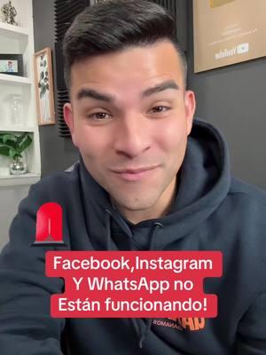 Se ha caído Facebook Instagram y WhatsApp! Las redes sociales de meta no están funcionando #whatsapp #facebook #instagram 