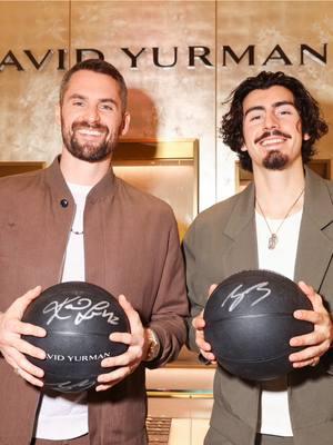 A night of style and community at #AventuraMall ✨ Honored to host Kevin Love and Jaime Jaquez Jr. from the Miami Heat at David Yurman in support of meaningful causes ❤️🏀 #miami #davidyurman #davidyurmanbracelet #NBA #basketball #miamiheat #kevinlove #jamiejaquezjr #jewelry #luxury #charityevent 