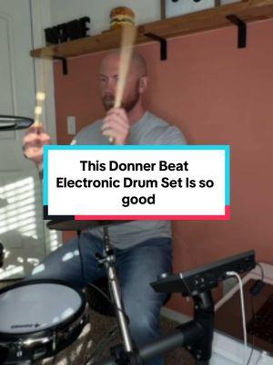 This Donner Beat Electronic Drum Set Is so good! #donnerartist #donnerbeat #donnermusic #donner #unboxing #drum #drummer #drumtok🥁 #drummersoftiktok 