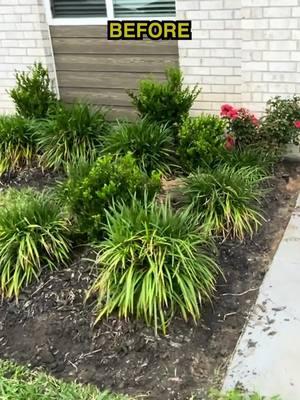 Check Out This Sleek Grey Stones Retention Wall with Black Star Gravel In The Flower Bed #homeproject #landscapeideas #homerenovation #gardentok #makeover #transformation #gardenideas #luxuryhomes #patiomakeover #houstontx #backyardtransformation #concrete #asmrsounds #beatifulhouses #houstonhomes #pavers #beautifulhome #DIY #ASMR #gravel #sleek #nicehouse #luxurydesign #hometransformation